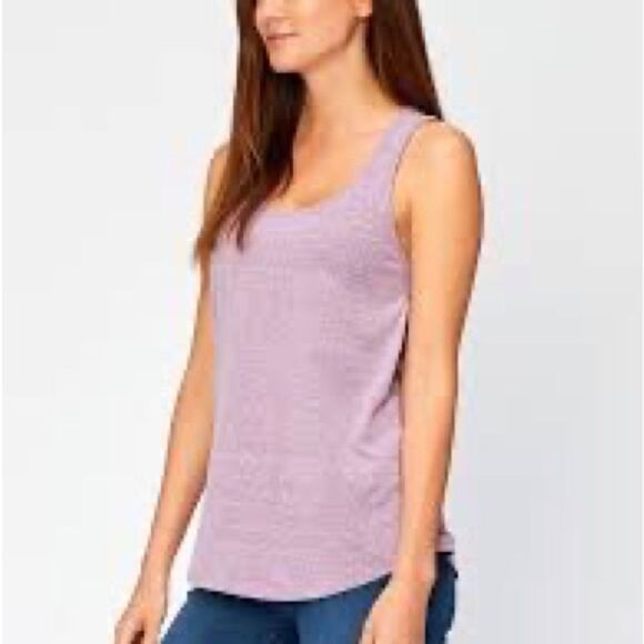 Threads 4 Thought Purple Tank Top - Picture 2 of 2